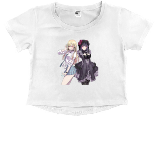 Kids' Premium Cropped T-Shirt - Sono Bisque Doll wa Koi wo Suru - Mfest