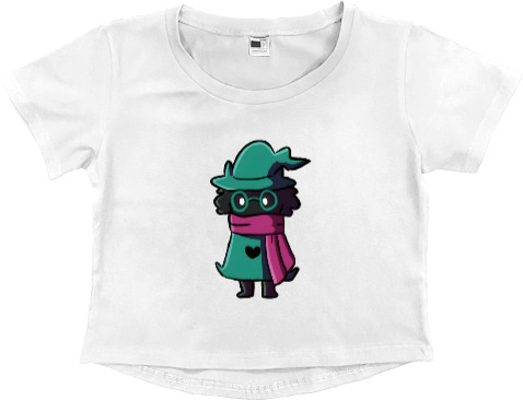 Women's Cropped Premium T-Shirt - Ralsei - Mfest