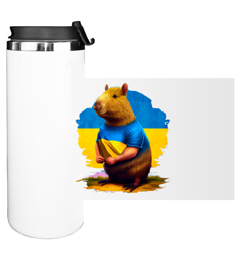 Patriotic capibara