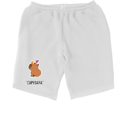 Kids' Shorts - Capibara with hearts - Mfest