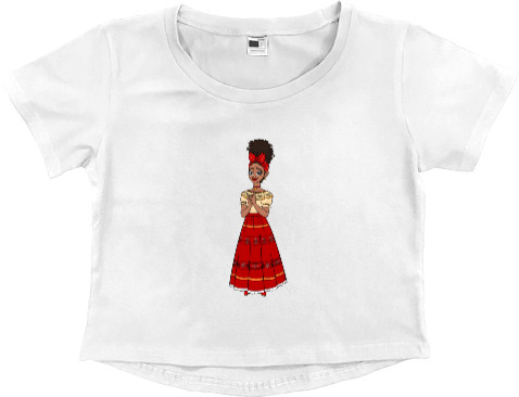 Women's Cropped Premium T-Shirt - Dolores Madrigal - Mfest