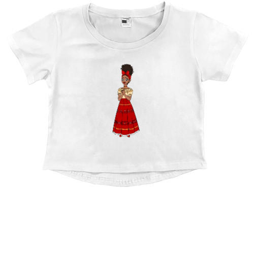 Kids' Premium Cropped T-Shirt - Dolores Madrigal - Mfest