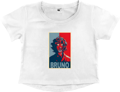 Women's Cropped Premium T-Shirt - Bruno Madrigal - Mfest