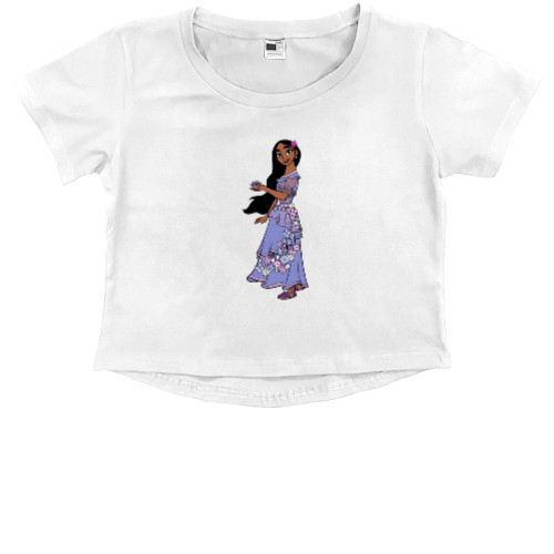 Kids' Premium Cropped T-Shirt - Isabela Madrigal - Mfest