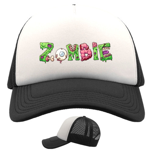 Kids' Trucker Cap - Zombies - Mfest