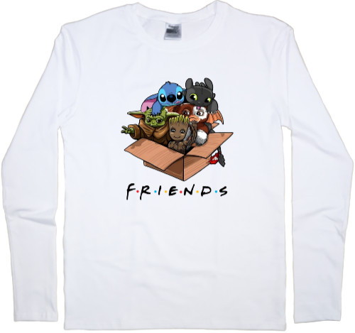 Kids' Longsleeve Shirt - Yak Tidy Dragon Friends - Mfest