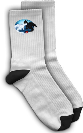 Socks - Yak Tidy Dragon 2 - Mfest