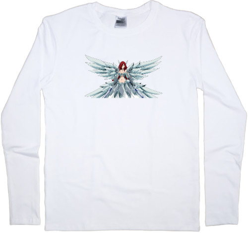 Kids' Longsleeve Shirt - Erza Scarlet - Mfest