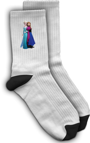 Socks - Elsa and Anna - Mfest