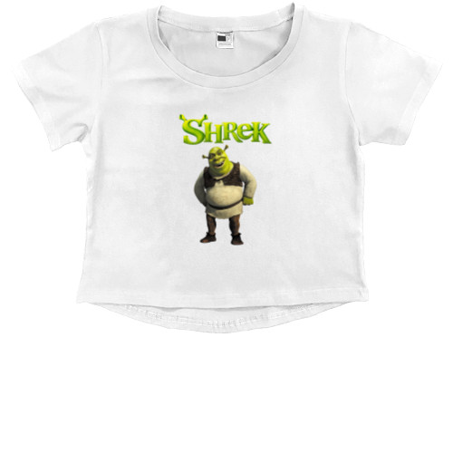 Kids' Premium Cropped T-Shirt - Shrek 2 - Mfest