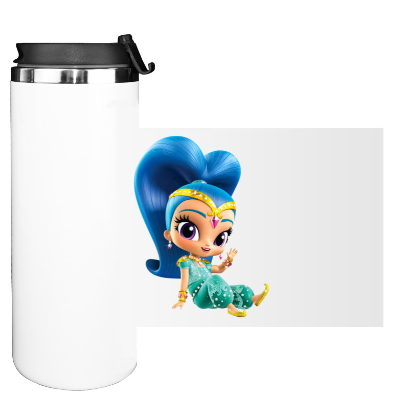 Water Bottle on Tumbler - Shimmer and Shine 3 - Mfest