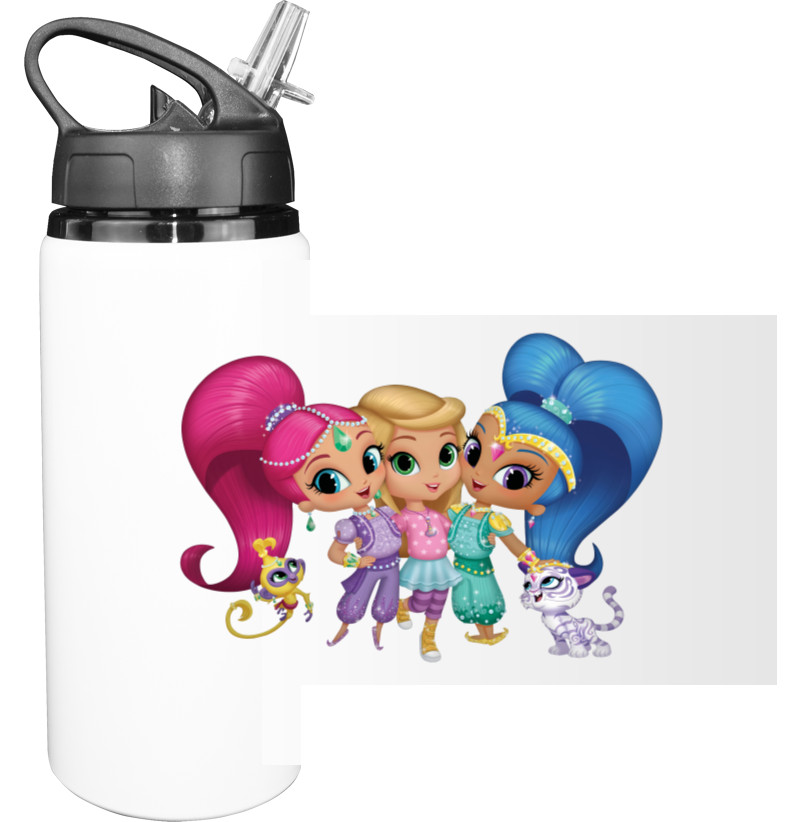 Sport Water Bottle - Shimmer and Shine 2 - Mfest