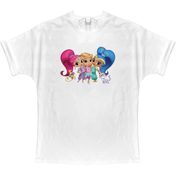 T-shirt Oversize - Shimmer and Shine 2 - Mfest