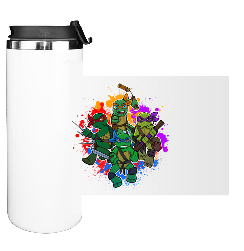 Water Bottle on Tumbler - Teenage Mutant Ninja Turtles 13 - Mfest