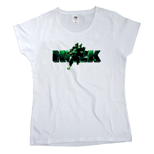 Women's T-shirt Fruit of the loom - Hulk 6 - Mfest