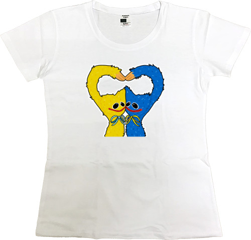 Women's Premium T-Shirt - Hagi Vagi Ukraine - Mfest