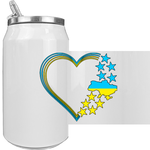 Aluminum Can - Ukraine is love - Mfest