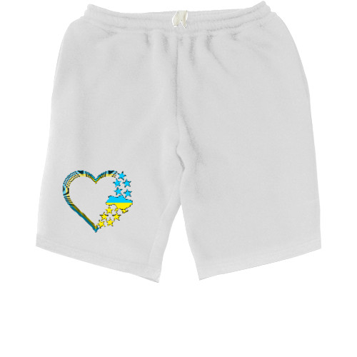 Men's Shorts - Ukraine is love - Mfest