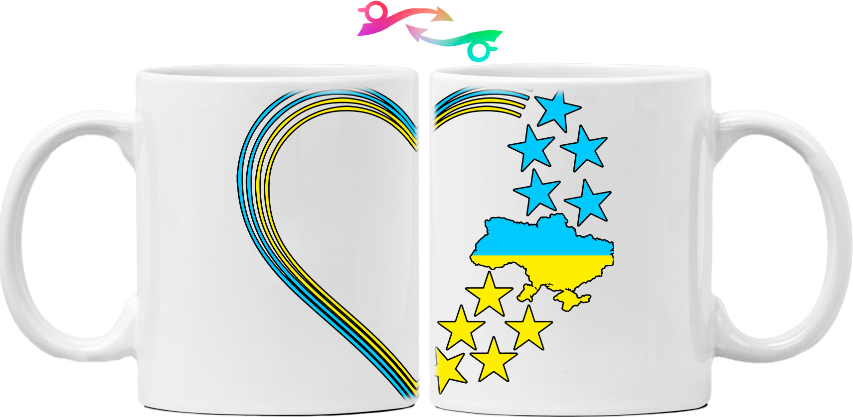 Mug - Ukraine is love - Mfest