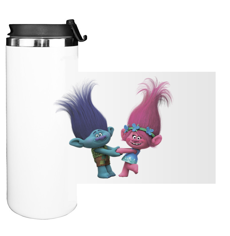 Water Bottle on Tumbler - Trolls 7 - Mfest