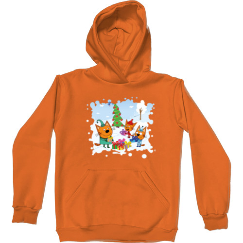 Unisex Hoodie - Three cats - Mfest