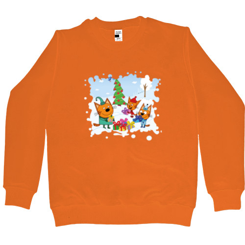 Men’s Premium Sweatshirt - Three cats - Mfest