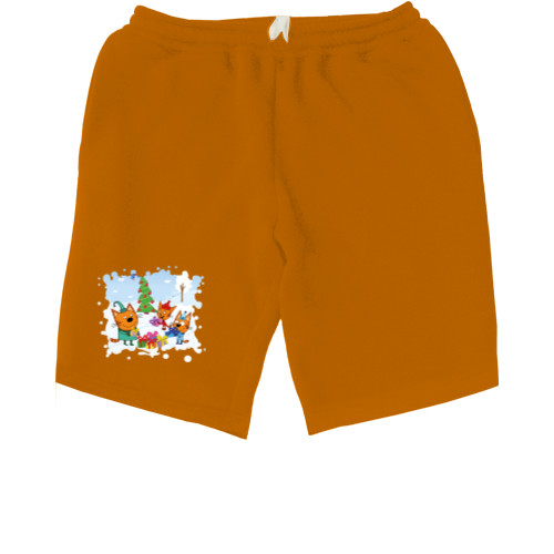 Kids' Shorts - Three cats - Mfest