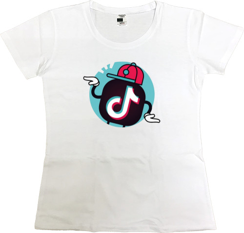 Women's Premium T-Shirt - Tik Tok 9 - Mfest