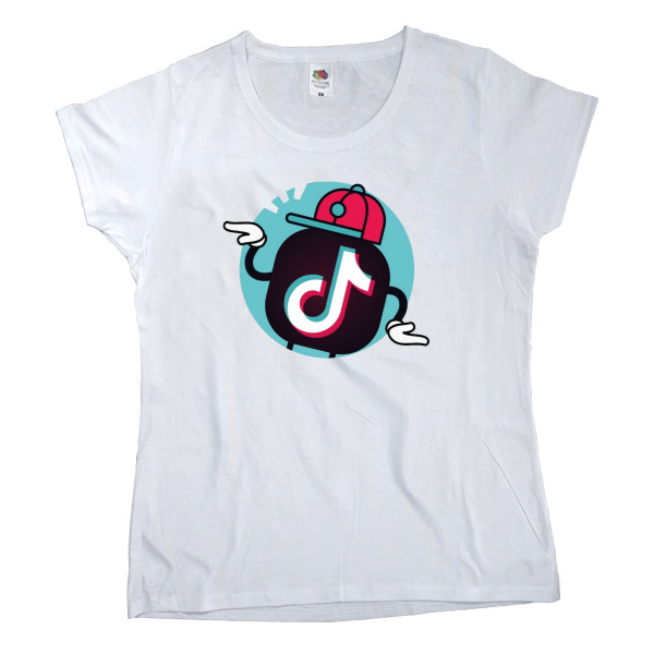 Women's T-shirt Fruit of the loom - Tik Tok 9 - Mfest