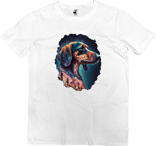 Kids' Premium T-Shirt - Dachshund art - Mfest