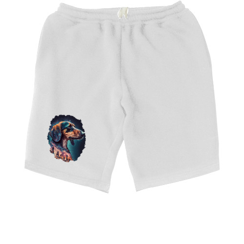 Kids' Shorts - Dachshund art - Mfest