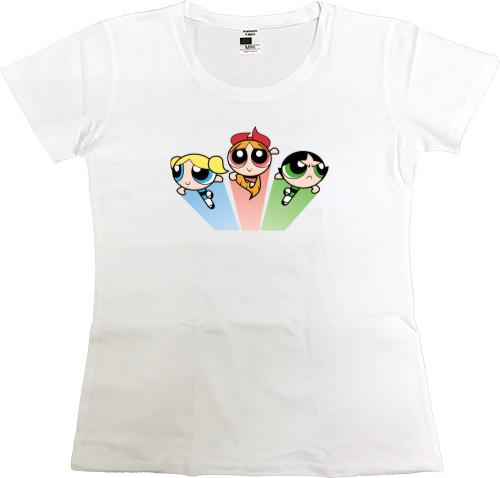 Women's Premium T-Shirt - Powerpuff Girls - Mfest