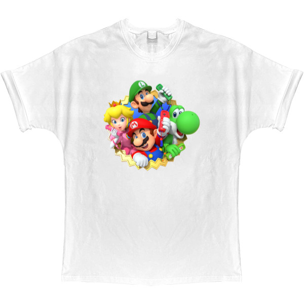 T-shirt Oversize - Super Mario - Mfest