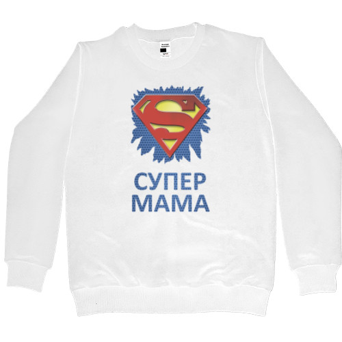 Men’s Premium Sweatshirt - Super MOM superman - Mfest