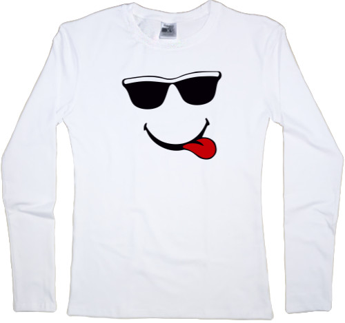 Women's Longsleeve Shirt - Smiley 2 - Mfest