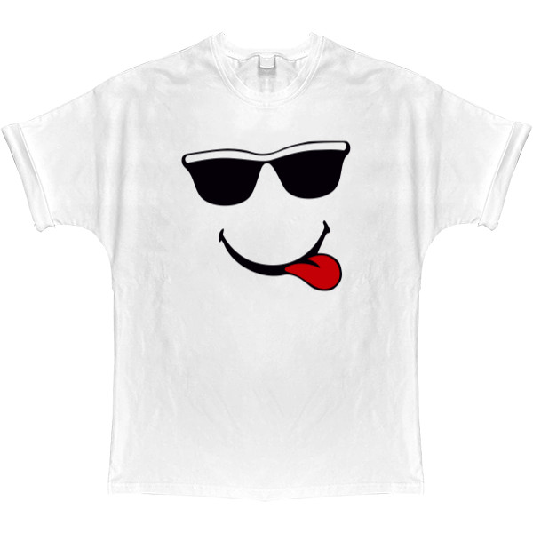 T-shirt Oversize - Smiley 2 - Mfest