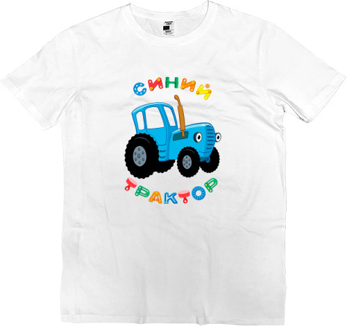 Kids' Premium T-Shirt - Blue tractor - Mfest