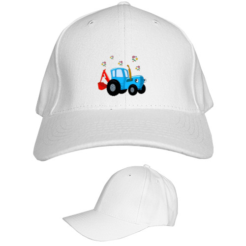 Kids' Baseball Cap 6-panel - Blue Tractor 2 - Mfest