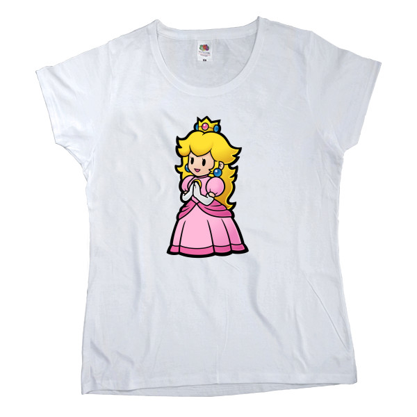 Women's T-shirt Fruit of the loom - Princess Peach - Mfest