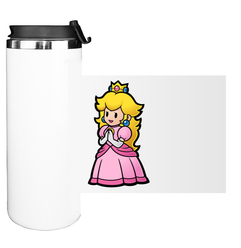 Water Bottle on Tumbler - Princess Peach - Mfest