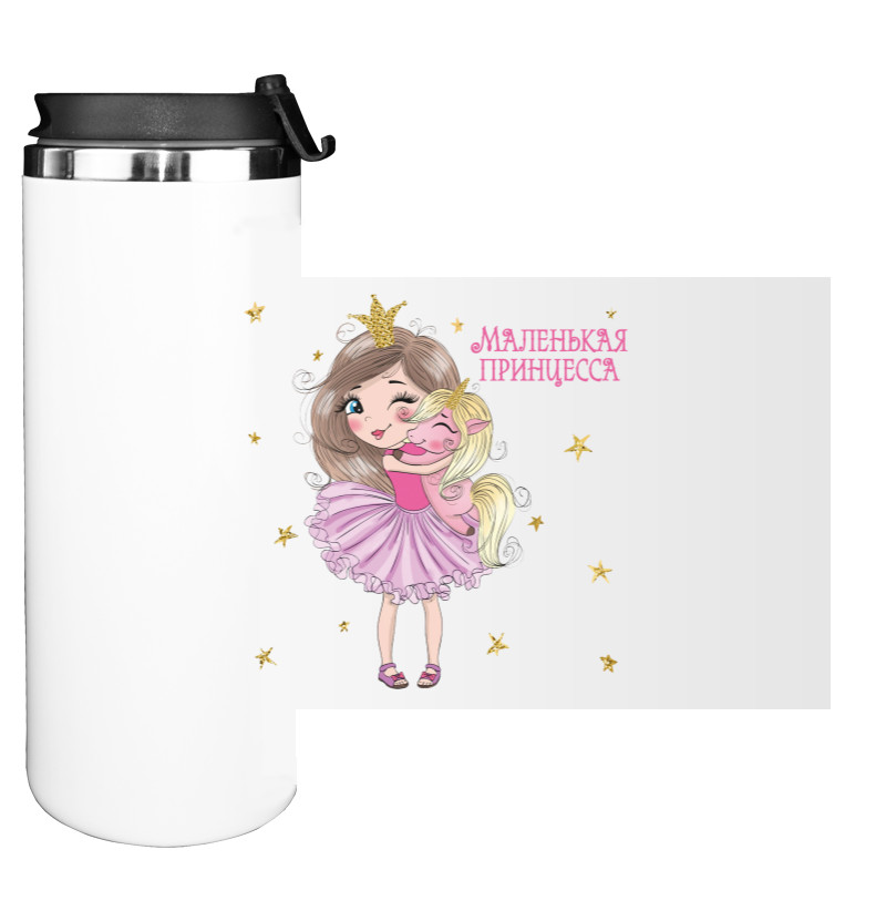 Water Bottle on Tumbler - Little Princess - Mfest