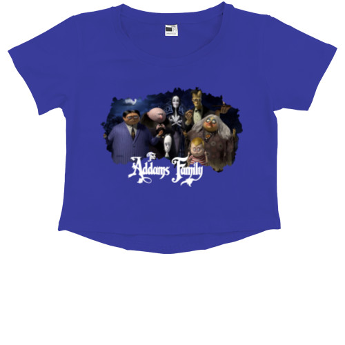 Kids' Premium Cropped T-Shirt - The Addams Family 2 - Mfest