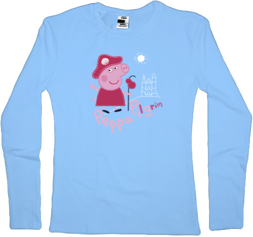 Women's Longsleeve Shirt - Peppa Pig 10 - Mfest