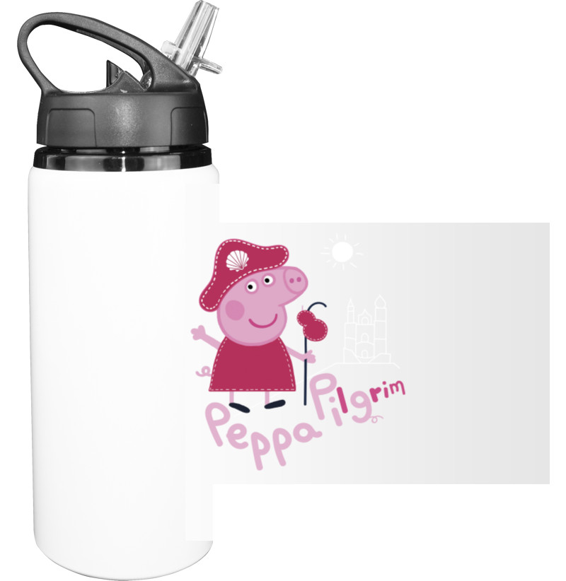 Sport Water Bottle - Peppa Pig 10 - Mfest