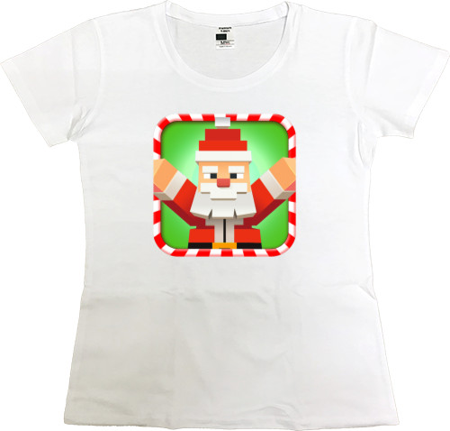 Santa in Minecraft