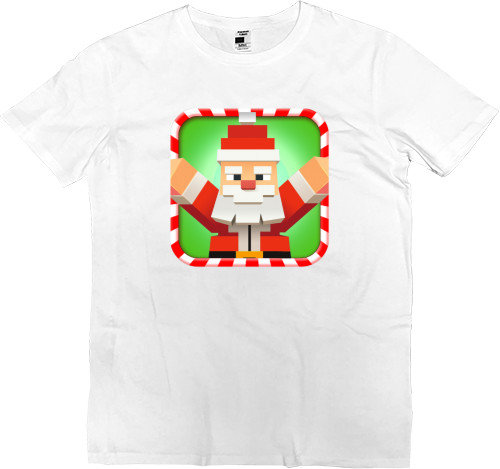 Santa in Minecraft