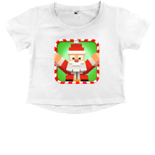 Santa in Minecraft