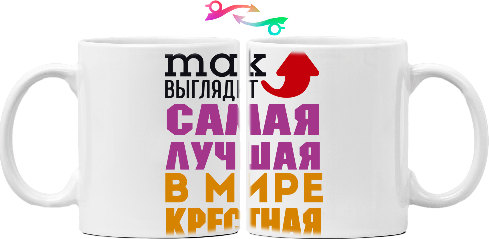 Кружка - Лучшая в мире крестная - Mfest