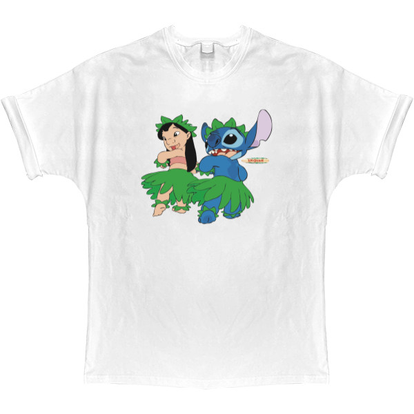 T-shirt Oversize - Lilo and Stitch 7 - Mfest