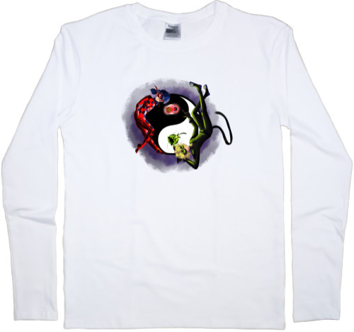 Kids' Longsleeve Shirt - Lady Bug and Super Cat 3 - Mfest